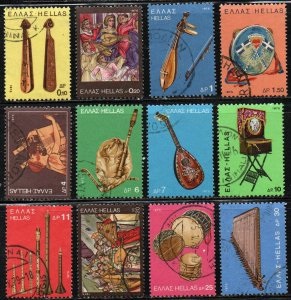 Grecia #1158 - 1169 1975 Serie completa