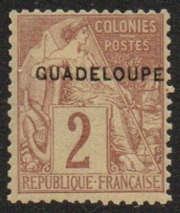 Guadalupe # 15 1891  Nueva (Hinged)