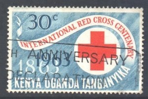 Kenya Uganda y Tanganica  #142  1963