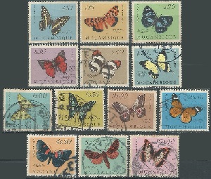 MOZAMBIQUE  #364 - 369 y #271 - 274, #378 - 379 y #382  1953