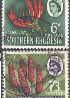 Rodesia del Sur   #100 y #103   1964