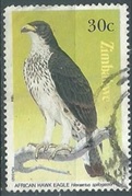 Zimbabue  #486  1984 "Águila azor africana"