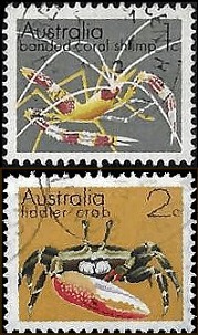 AUSTRALIA #554 - 555 1973