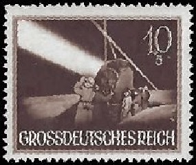 Alemania #B262 1944 Nueva NH