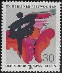 Alemania Berlin #9N302 1970 Nueva NH