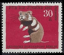 Alemania Berlin #9NB47 1967 Nueva NH