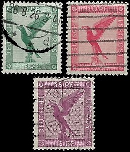 Alemania #C27 - C29 1926
