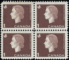 Canada #401 1961 Cuadro Nueva NH