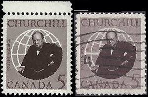 Canada #440   1965  Nueva y usada