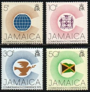 Jamaica #394 - 397   1975 Serie completa Nueva NH