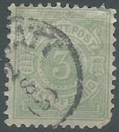 Alemania A Wurttemberg #56  1893