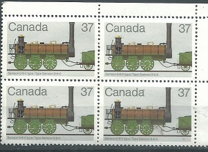Canada #1001 1983 Cuadro Nuevo sin goma