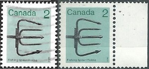 Canada #918 1982 Usada y Nueva sin goma