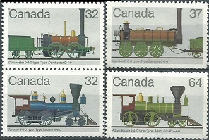 Canada #999 - 1002 1983 Serie completa Nueva sin goma