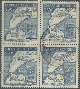 Chile #C200   1958 Cuadro