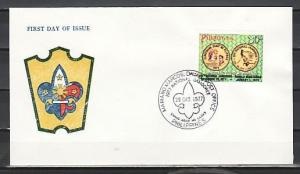 Filipinas #1341  1977  FDC
