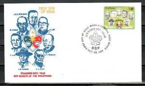 Filipinas #1890  1987  FDC