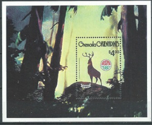 GRANADA GRANADINES #420 1980  HS Nueva  "Escena de Bambi"