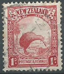 Nueva Zelanda #186  1935  "Kiwi"
