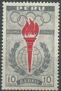 PERU #C173  1961  Nueva