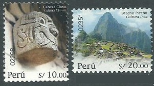 PERU YT# 2200 - 2201  2020 Serie completa