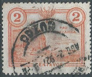 Peru #RA6  1926 Matasello Cusco