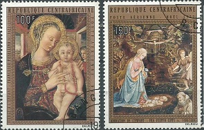 República Centroafricana  #C103 - C104  1972  Serie completa