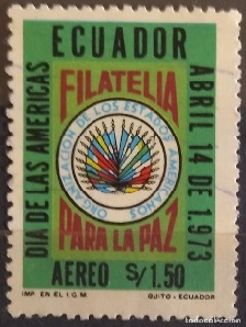 Ecuador #C526  1973  "Dia de las Americas"