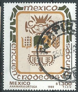 MEXICO #1628  1989