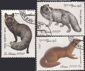 RUSIA #4838 - 4840  1980