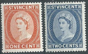 San Vicente #186 - 187 1955 Nueva NH