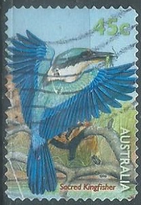 AUSTRALIA #1786  1999  "Martín pescador sagrado"