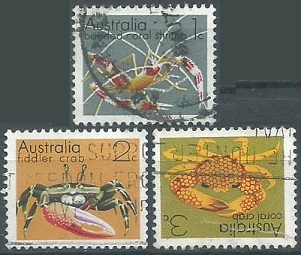 AUSTRALIA #554 - 556 1973