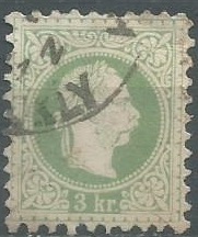 AUSTRIA #28  Y1867
