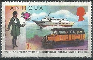 Antigua #336  1974  Nueva
