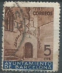 Barcelona  Edi #BA13  MI#ZB131   1941