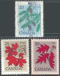 Canada #718 - 720 1977