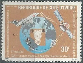 Costa de Marfil #583 1981