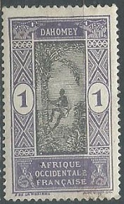 Dahomey #42   1913  Nueva  NH