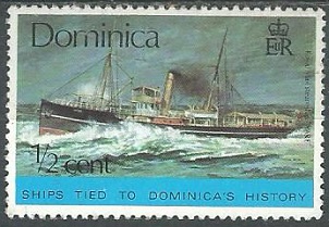 Dominica  #434  1975  Nueva  NH