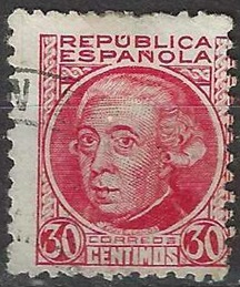 España #549 1935 "Gaspar Melchor de Jovellanos"
