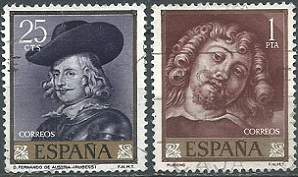 España #1111 - 1112  1962
