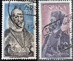 España #1334 - 1335  1965