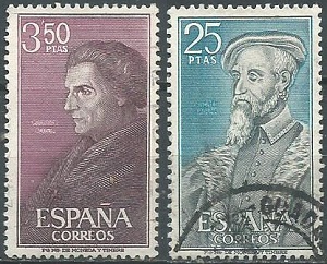 España #1461 y #1464 1967