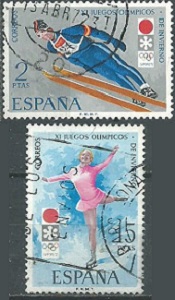 España # 1701 - 1702    1972  Serie completa