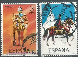 España #1768 - 1769  1973