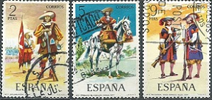 España #1795 y #1797 - 1798  1973