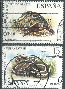 España # 1819 y #1823   1974