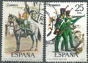 España #1989 y #1993  1977