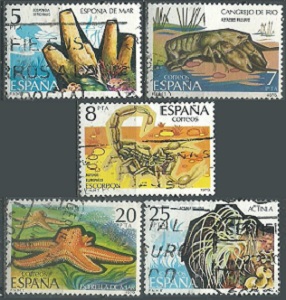 España #2158 - 2162   1979 Serie completa